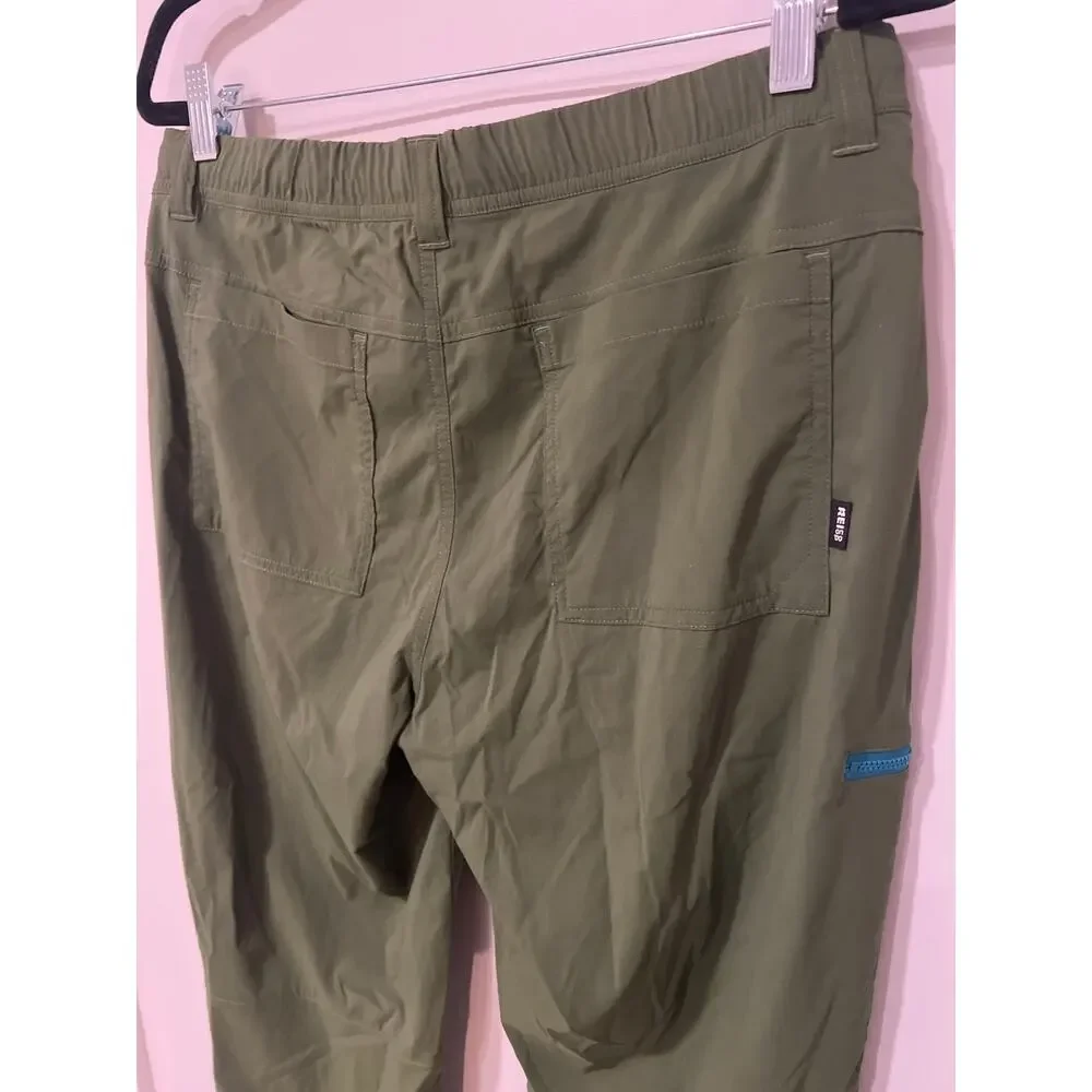 REI, Army Green Campwell Pants, Size 10, 1464F - Picture 3 of 4
